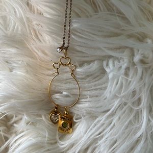Gold Charm Necklace 14k
